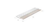 Topper Latex 80x200 – Bild 2