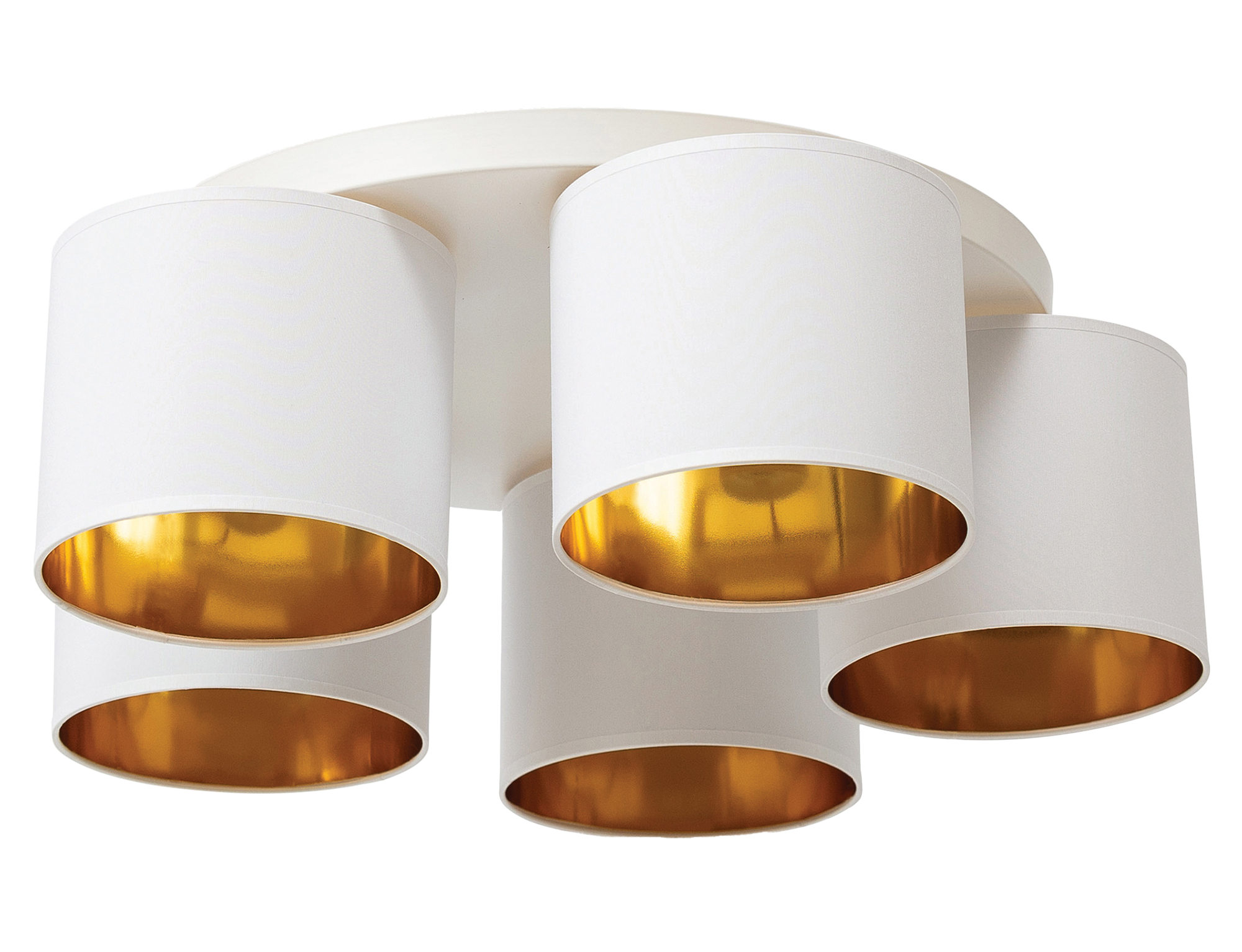 0f0a110c-7d19-4da5-90a6-08dc858620e7 Vespillo, 58x58x18cm Decken 5 weiß/golden – Bild 1