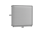 Gepolsterte Wandpaneel Quadratta 40x40 – Bild 2