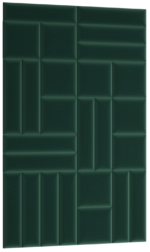 Quadratta 120x195 gepolstertes Paneel-Set