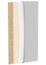 Quadratta 210x90x60 gepolstertes Paneel-Set – Bild 5