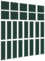 Quadratta 120x195 gepolstertes Paneel-Set – Bild 2