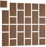 Quadratta 180x180 gepolstertes Paneel-Set – Bild 2