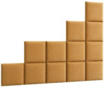 Quadratta 200x160 gepolstertes Paneel-Set