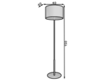 Vespillo, 40x40x150cm stehend 1 weiß – Bild 5