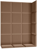 Quadratta 120x160 gepolstertes Paneel-Set